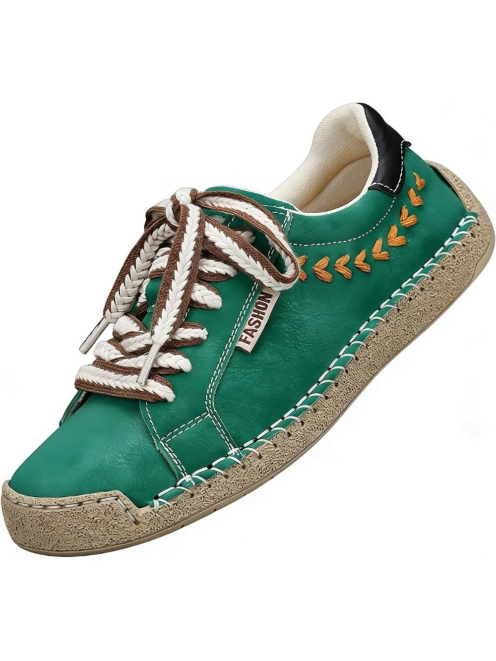Stylish Women's Suede Lace-Up Retro Sneakers | Lightweight Low-Top Walking Shoes